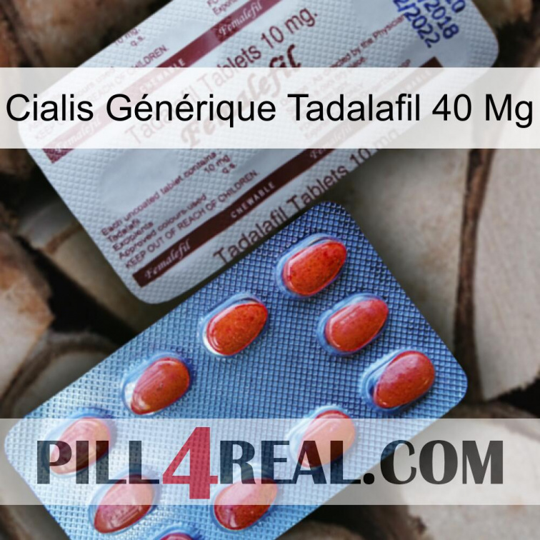 Cialis Générique Tadalafil 40 Mg 36